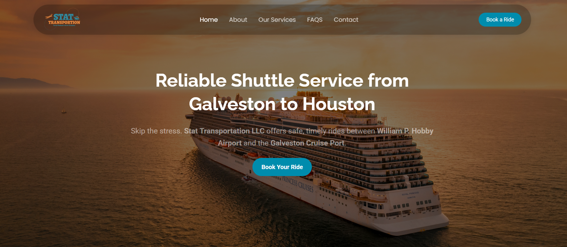 Stat Transportation LLC Website Preview